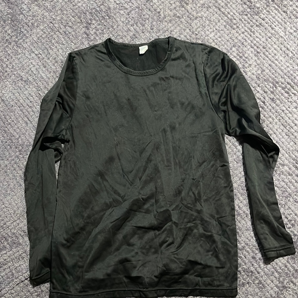 Black thermal long sleeve
